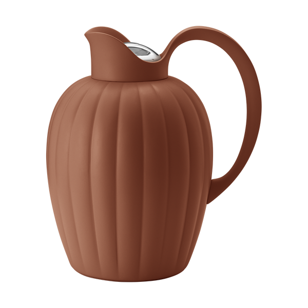Georg Jensen - Bernadotte - Termokande - 1L - Terracotta