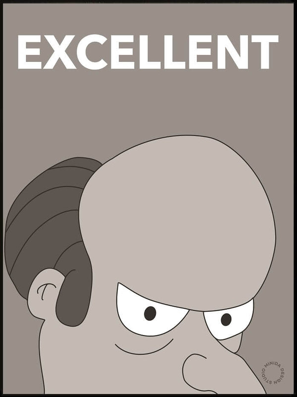Plakat - Mr. Burns - Minida