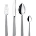 Georg Jensen - Bernadotte - Bestiksæt - 4 dele - 1 kuvert - Rustfrit stål - Blank