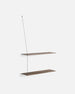 Woud - Stedge shelf - Hylde - Røget Eg - 80 cm