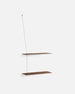 Woud - Stedge shelf - Hylde - Røget Eg - 60 cm