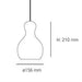 Fritz Hansen - Lampe - CALABASH™ - P1 - Flere varianter