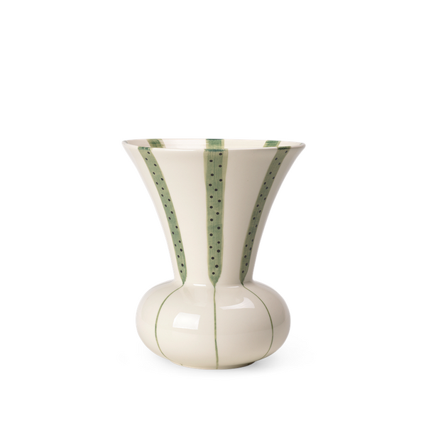 Kähler - Signature - Vase - H20 cm - Grøn