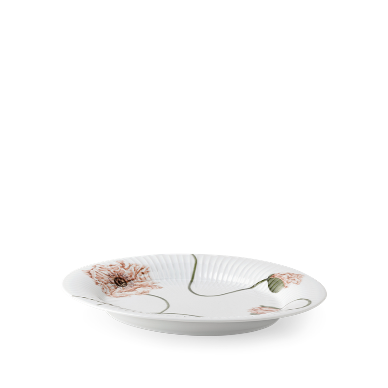 Kähler - Hammershøi - Poppy - Ovalt bordfad - 22.5 x 28.5 cm