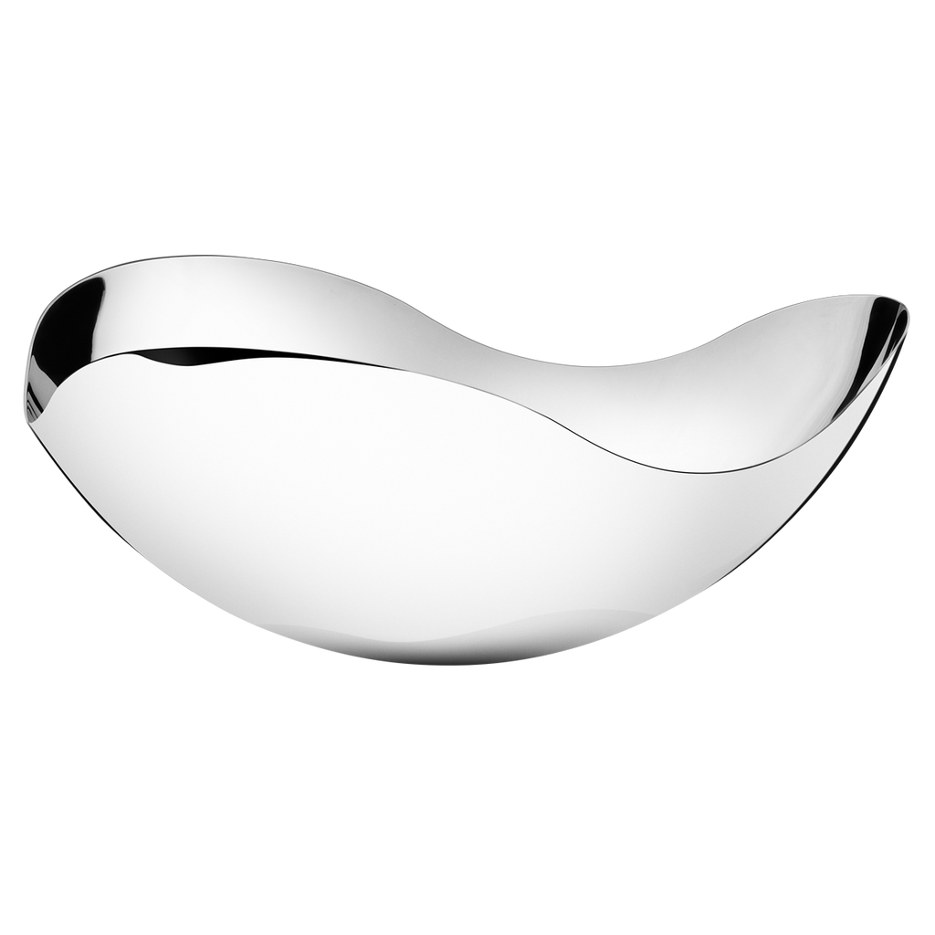 Georg Jensen - Bloom - Skål - Stor - Ø34 cm - Blankpoleret rustfrit stål