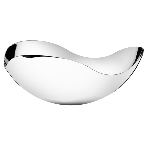 Georg Jensen - Bloom - Skål - Stor - Ø34 cm - Blankpoleret rustfrit stål