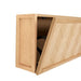 Hübsch - Herringbone - Skoskab - Large - Egetræ