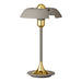 AYTM - CYCNUS - Bordlampe - Black/Gold - Taupe/Gold