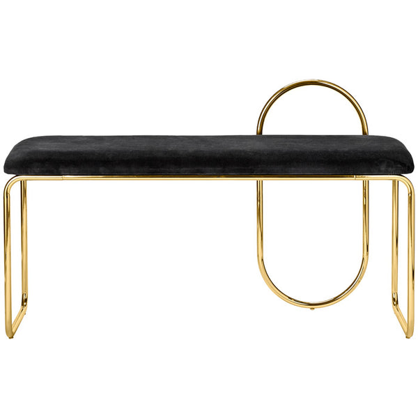 AYTM - Angui bench - Black/Gold