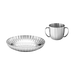 Georg Jensen - Bernadotte - Børnesæt - 2 dele - Rustfrit stål