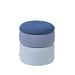 Broste Copenhagen - Pond - Pouf - Blue Shades - 2 størrelser