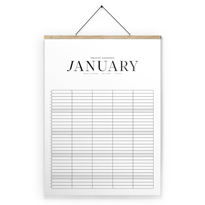 Kbhavn - Kalender - The Family Calendar, Eg