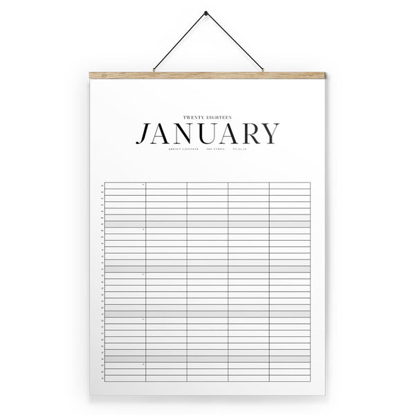 Kbhavn - Kalender - The Family Calendar, Eg