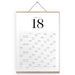 Kbhavn - Kalender - The Wall Calendar, Eg