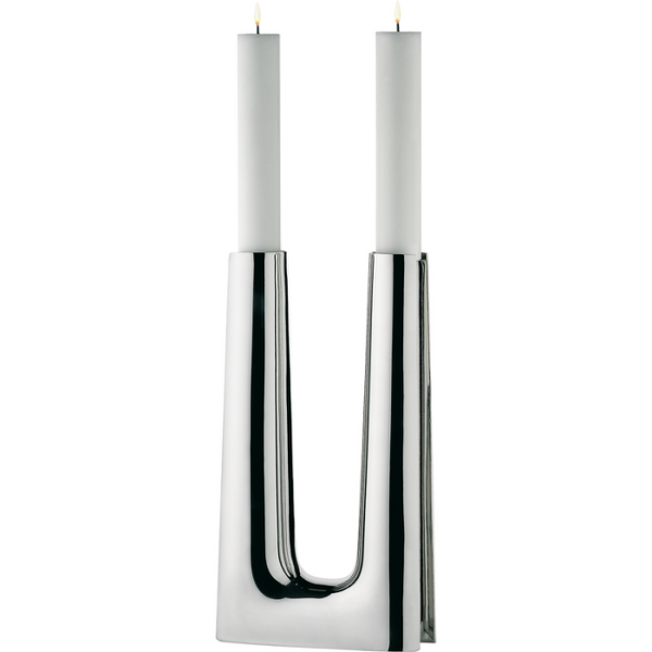 Georg Jensen - Copenhagen - Lysestage - Stor - Rustfri