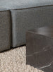 Menu - Plinth Sofabord Low - Sort Marquina - Marmor