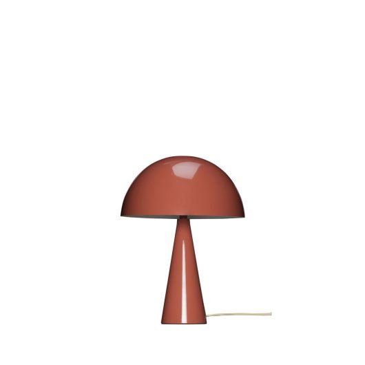 Hübsch - Mush -  Bordlampe - Mini - Rødbrun/Sand