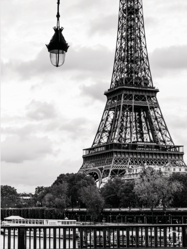 Plakat - Eiffel - Minida