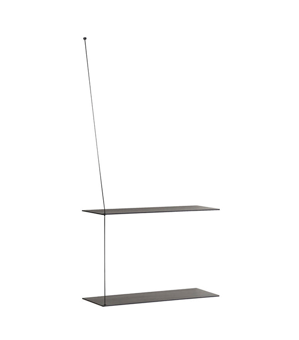 Woud - Stedge shelf - Hylde - Sortmalet Eg - 60 cm