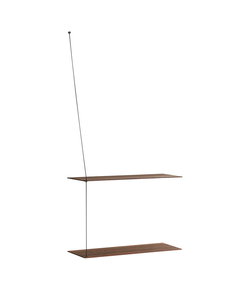Woud - Stedge shelf - Hylde - Røget Eg - 60 cm