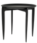 Fritz Hansen - TRAY TABLE, sort - Ø45 - Sort
