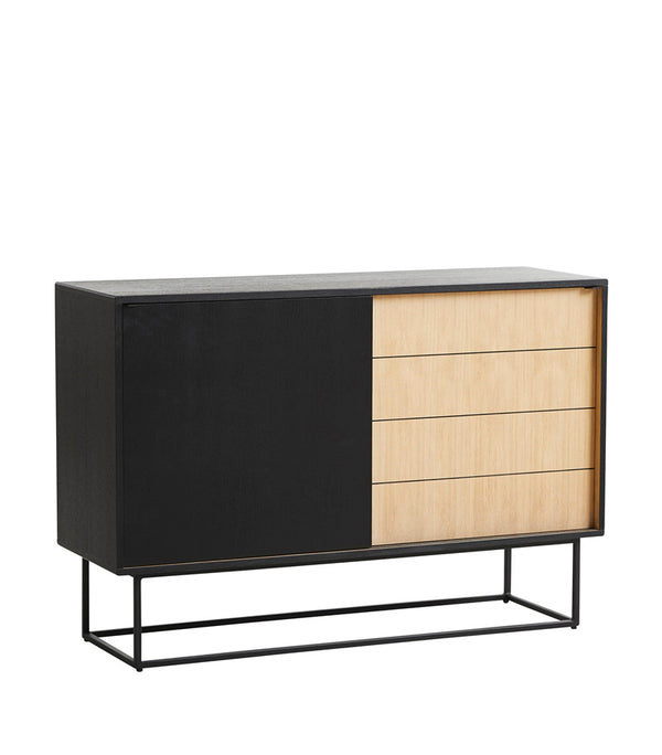 Woud - VIRKA - Skænk / TV-møbel - HØJ EG 120 cm - Flere farver