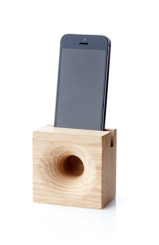 We Do Wood - Sono Ambra - Phone Højttaler - Sæbebehandlet eg