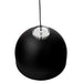 AYTM - LUCEO ROUND Lampe Sort/Klar