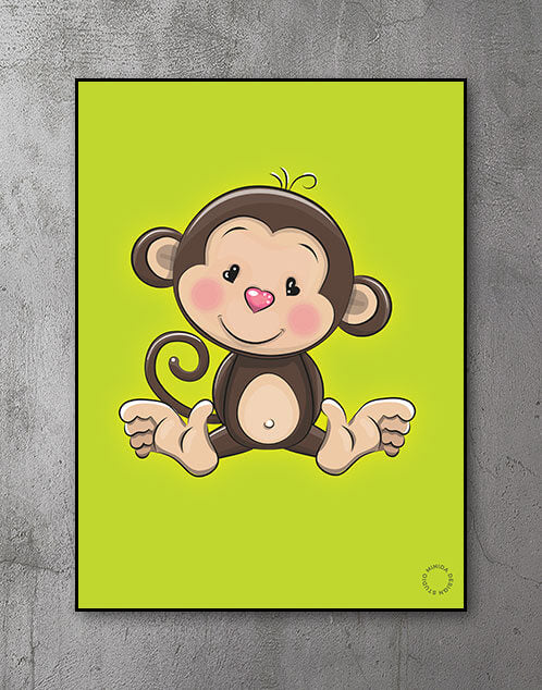 Plakat - Minida - Ape II