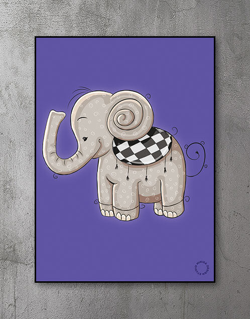 Plakat - Minida - Elephant