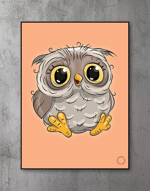 Plakat - Minida - Owl