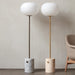 Menu - JWDA - Gulvlampe - Travertine - Brushed Brass