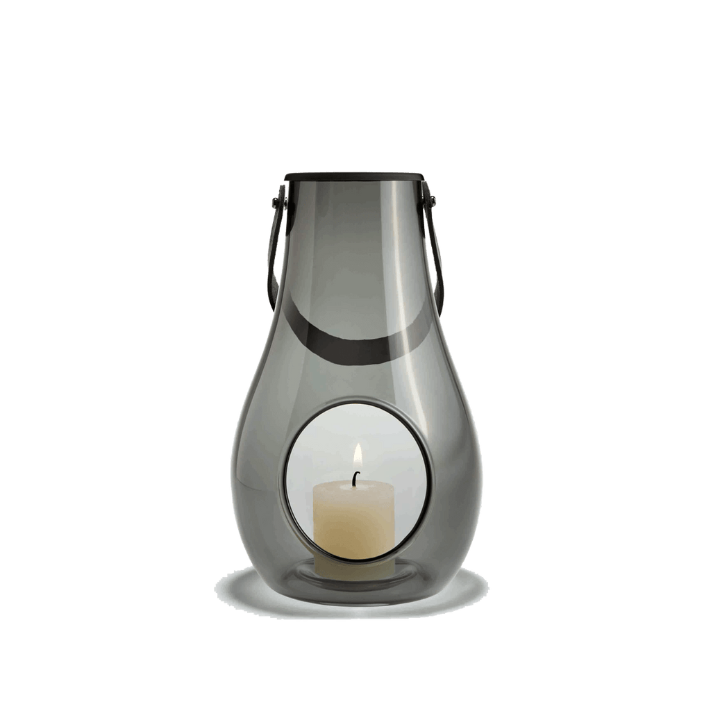 Holmegaard - DESIGN WITH LIGHT - Lanterne - H25 - Smoke