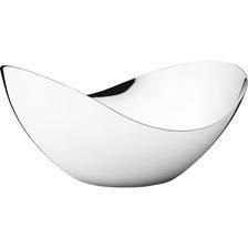 Georg Jensen - Bloom - Høj Skål - B14x D22 cm - Blankpoleret rustfrit stål