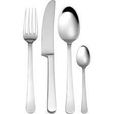 Georg Jensen - Copenhagen - Bestiksæt - 4 dele - 1 kuvert - Rustfrit stål - Mat