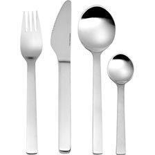 Georg Jensen - New York - Bestiksæt - 4 dele - 1 kuvert - Rustfrit stål - Mat