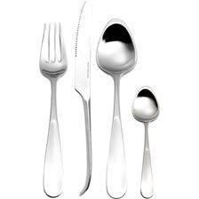 Georg Jensen - Vivianna - Bestiksæt - 4 dele - 1 kuvert - Rustfrit stål - Mat