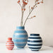 Kähler - Omaggio - Nuovo Vase - H30 cm - Lys Blå