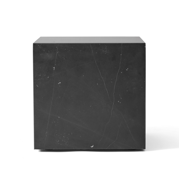 Menu - Plinth Cubic - Sort Marquina - Marmorbord