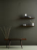 Woud - Stedge shelf - Hylde - Røget Eg - 80 cm