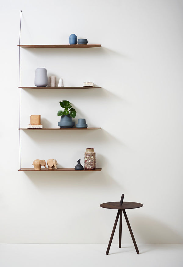 Woud - Stedge shelf - Hylde - Røget Eg - 80 cm