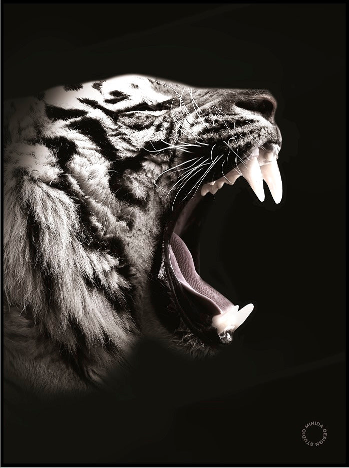 Plakat - Tiger Roar - Minida