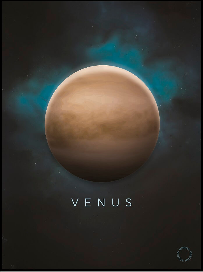 Plakat - Venus - Minida