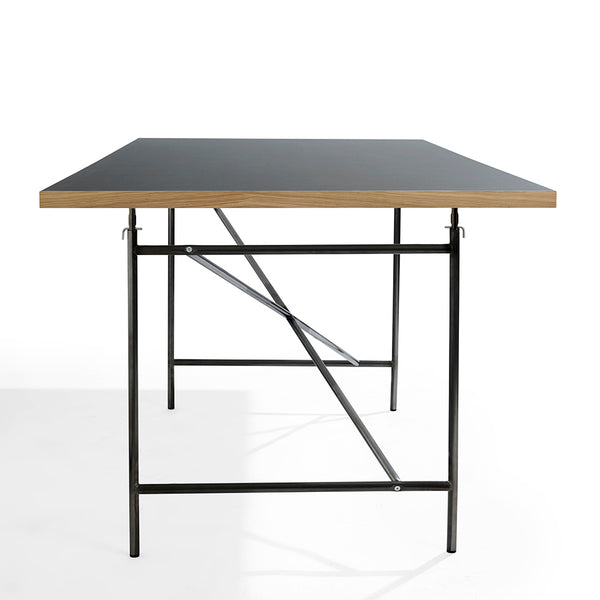 Egon Eiermann - Skrivebord - 200 cm - Sort Stel