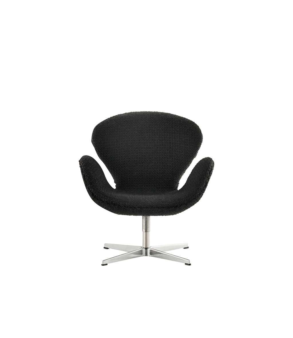 Fritz Hansen - Miniature Svane stol - Rød og Sort