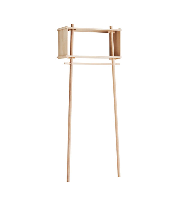 Woud - Garderobestativ - Eg - Small - Flere farver